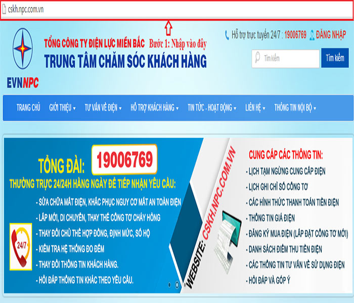 Website chăm sóc khách hàng giúp khách hàng cập nhật thông tin sớm nhất